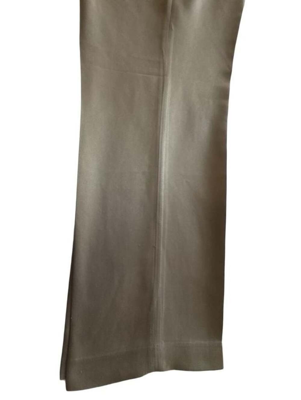 Savane Dress Pants Size 40x30 Tan Khaki Polyester Flat Front - Picture 5 of 13